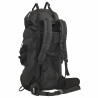 Mochila para caminhadas 80 L tecido oxford preto 3