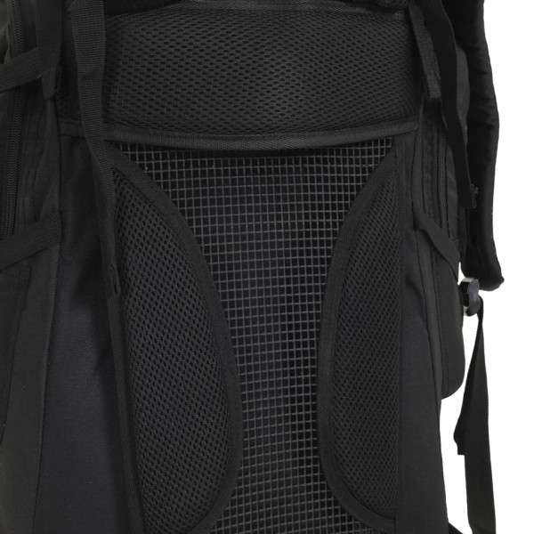 Mochila de senderismo tela oxford negro 80 l M 4