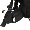 Mochila para caminhadas 80 L tecido oxford preto 5