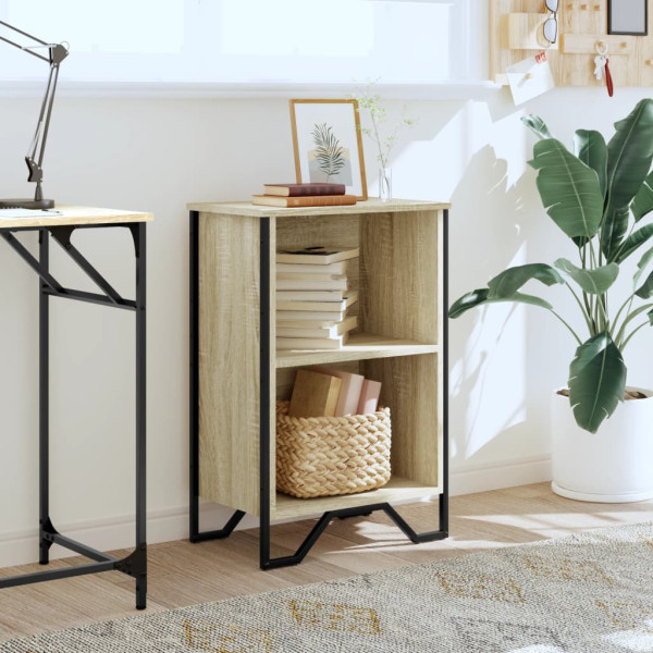 Estantería madera de ingeniería roble Sonoma 50x31x74.5 cm M 3