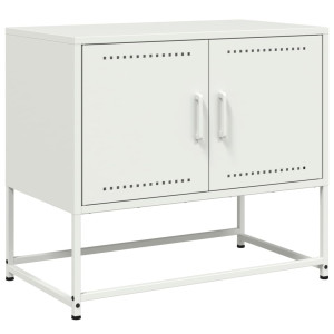 Móvel de TV 68.5x39x60.5 cm aço branco H