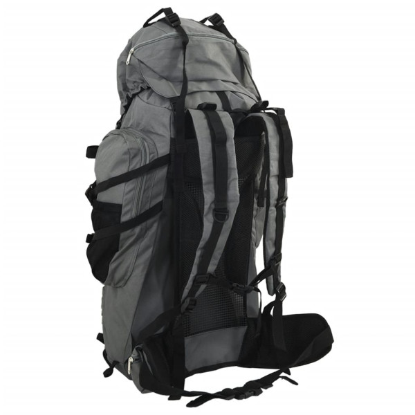 Mochila de senderismo tela oxford gris 60 l M 3