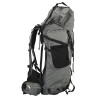 Mochila de senderismo tela oxford gris 100 l 2