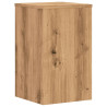 Soportes de plantas 2 uds madera roble artisian 30x30x50 cm 4