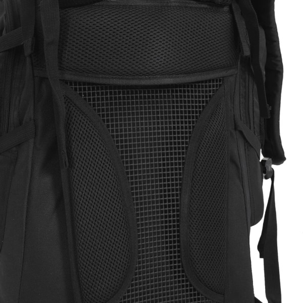 Mochila de senderismo tela oxford negro 60 l M 4