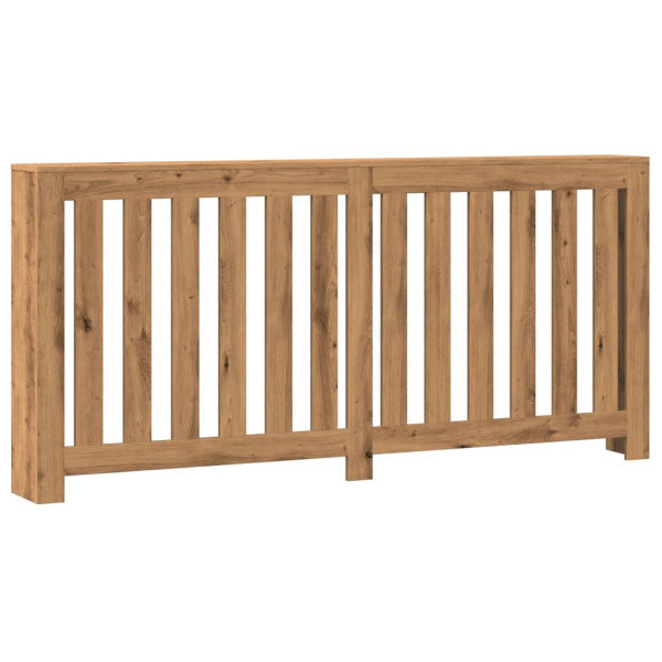 Cubierta de radiador madera color roble artesano 175x20x82 cm M 2