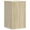 Soportes de plantas 2 uds madera roble Sonoma 30x30x50 cm 4