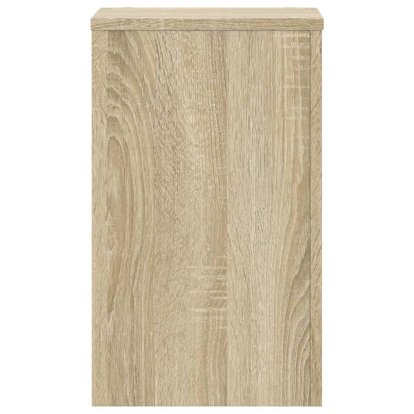 Soportes de plantas 2 uds madera roble Sonoma 30x30x50 cm M 5