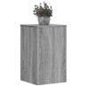 Soportes de plantas 2 uds madera gris Sonoma 30x30x50 cm 3