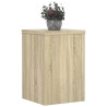 Soportes de plantas 2 uds madera roble Sonoma 25x25x35 cm 3