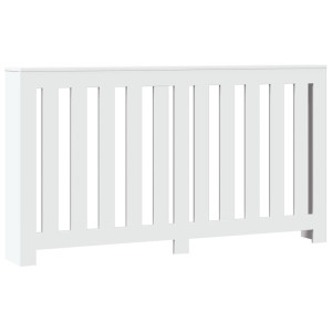 Cobertura de radiador 149x20x82 cm derivados de madeira branco H