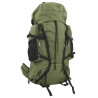 Mochila para caminhadas 80 L tecido oxford verde-tropa 1