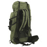 Mochila para caminhadas 80 L tecido oxford verde-tropa 3