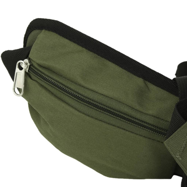 Mochila de senderismo tela oxford verde militar 80 l M 5