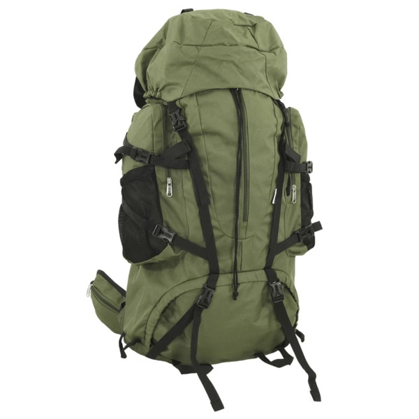 Mochila de senderismo tela oxford verde militar 100 l D