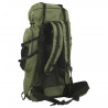 Mochila de senderismo tela oxford verde militar 100 l 3