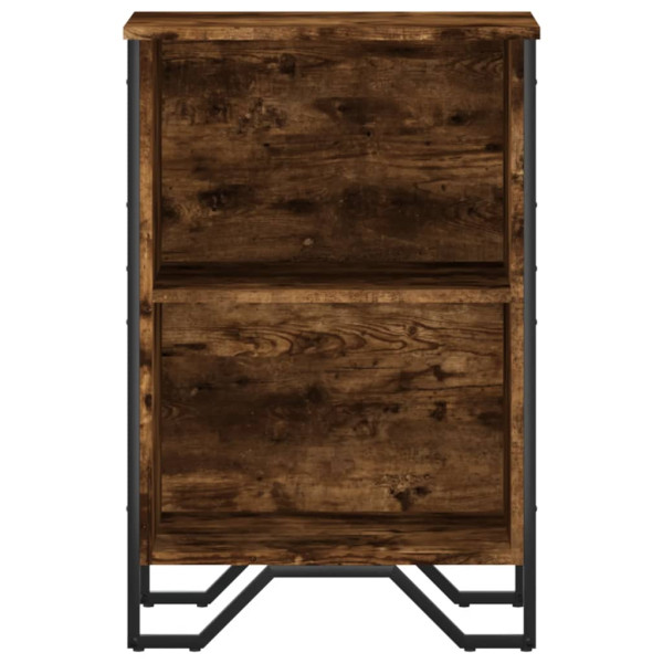 Estantería madera de ingeniería roble ahumado 50x31x74.5 cm M 4