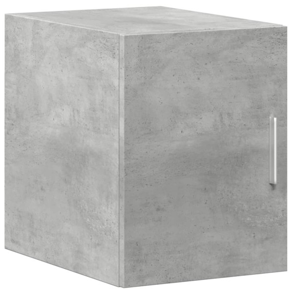 Armario estrecho madera ingeniería gris hormigón 30x42.5x225 cm M 5