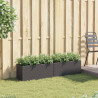 Jardins com 2 potters 2 tu rattan PE preto 72x30x32 cm 3
