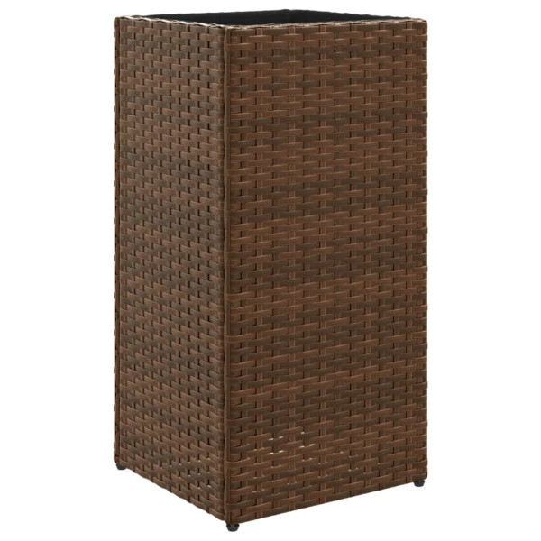 Jardins 2 unidades marrom sintético rattan 30x30x60 cm M 5