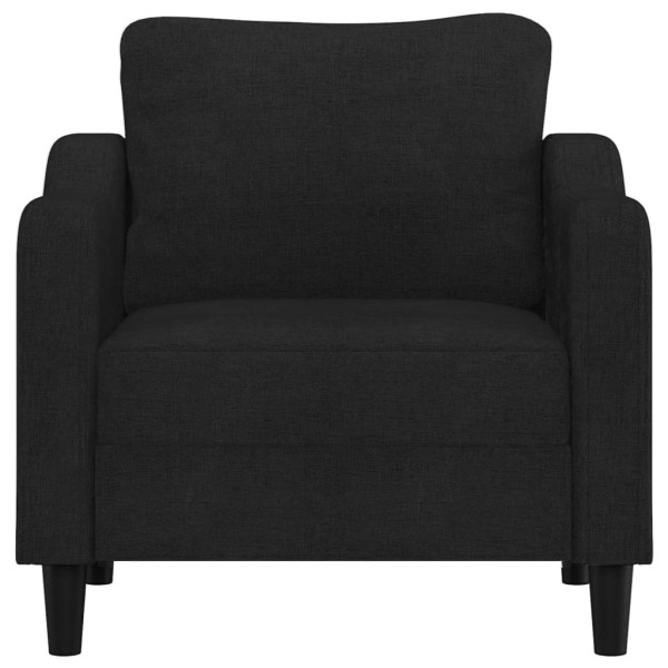 Sillón de tela negro 60 cm M 3