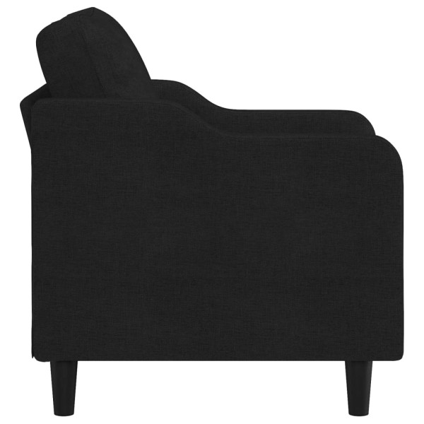 Sillón de tela negro 60 cm M 4