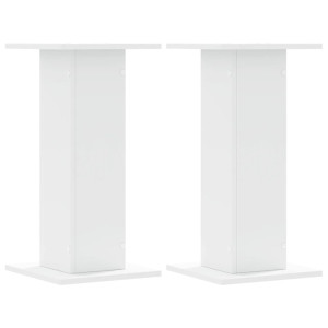 Suportes p/ plantas 2 pcs 30x30x60 cm derivados madeira branco H