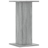 Soportes de plantas 2 uds madera gris Sonoma 30x30x60 cm 5
