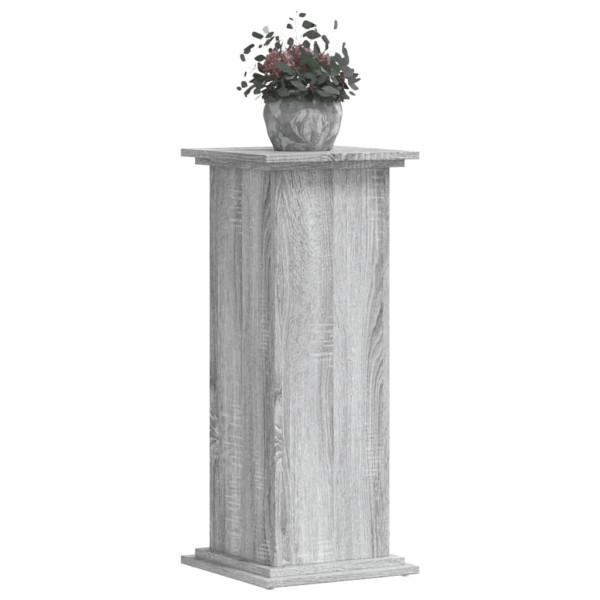 Suporte p/ plantas 33x33x80 cm derivados madeira cinza sonoma M 3