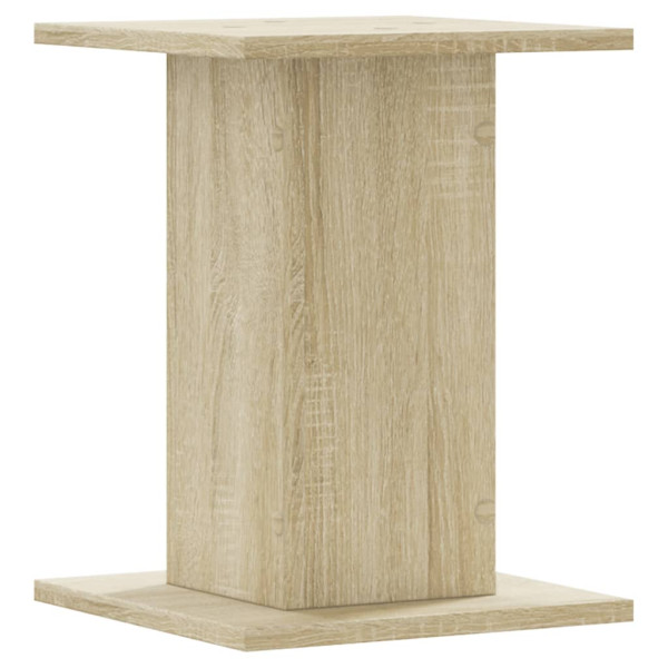 Soportes para plantas 2 uds madera roble Sonoma 30x30x40 cm M 5