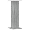 Soportes de plantas 2 uds madera gris Sonoma 30x30x80 cm 5