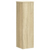 Soportes de plantas 2 uds madera roble Sonoma 17x17x60 cm 4