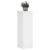 Suportes p/ plantas 2 pcs 25x25x80 cm derivados madeira branco 3