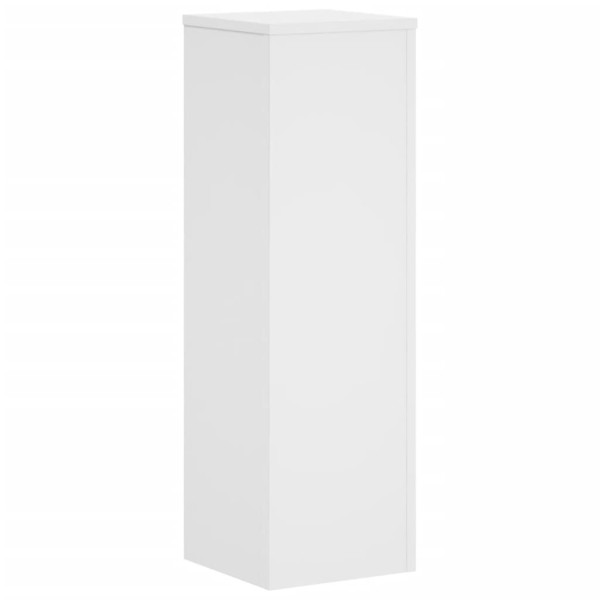 Suportes p/ plantas 2 pcs 25x25x80 cm derivados madeira branco M 4