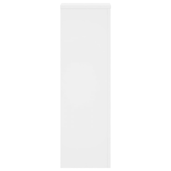 Suportes p/ plantas 2 pcs 25x25x80 cm derivados madeira branco M 5