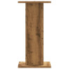 Soportes de plantas 2 uds madera roble artisian 30x30x60 cm 4