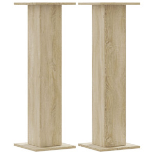 Suportes p/ plantas 2 pcs 30x30x95 cm derivados de madeira H
