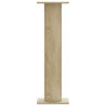 Soportes para plantas 2 uds madera roble Sonoma 30x30x95 cm 4
