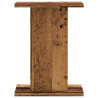Soportes para plantas 2 uds madera roble envejecido 30x30x40 cm 4