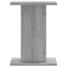 Soportes para plantas 2 uds madera gris Sonoma 30x30x40 cm 4