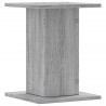 Soportes para plantas 2 uds madera gris Sonoma 30x30x40 cm 5