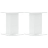 Suportes p/ plantas 2 pcs 30x30x40 cm derivados madeira branco 2