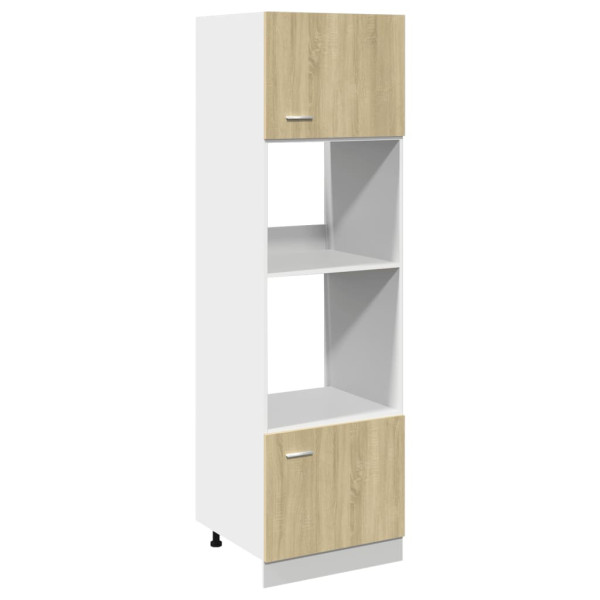 Set de muebles de cocina 7 pzas madera ingeniería roble Sonoma M 5