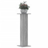 Soportes para plantas 2 uds madera gris Sonoma 30x30x95 cm 1