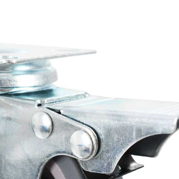 16 pcs rodas giratórias 50 mm M 5