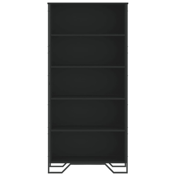 Estante 80x31x169 cm derivados de madeira preto M 4