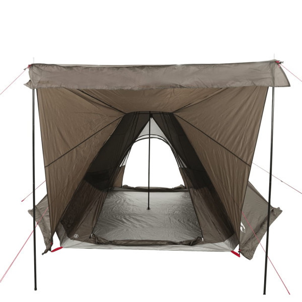 Tienda de campaña familiar tipi 6 personas impermeable marrón M 5