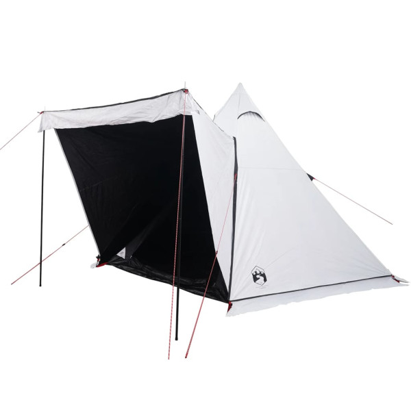 Tienda familiar tipi 6 personas tela opaca impermeable blanca M 3