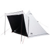 Tenda familiar tipi para 6 pessoas opaca impermeável branco 3