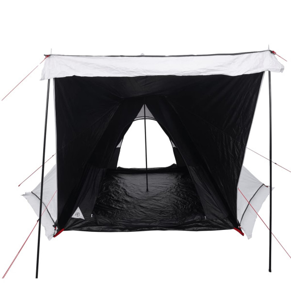 Tienda familiar tipi 6 personas tela opaca impermeable blanca M 5
